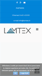 Mobile Screenshot of lamtex.it